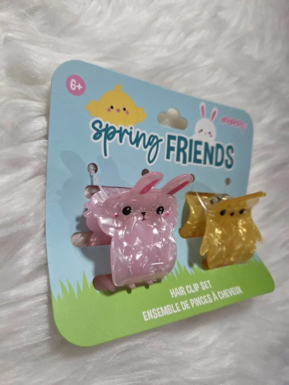 Spring Friends Bunny & Chick Mini Claw Clip Set (DAMAGED)